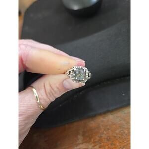 Mystic Fire Topaz Womens Ring Size 6.5/6.75